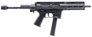 B&T USA SPC9 9mm Luger Semi-Auto Pistol - Black - 9.1" - 33 Round - Brace Adapter